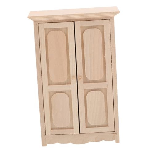 SUPVOX Miniatur Puppenschrank aus Holz Eleganter Aufbewahrungsschrank Dekoratives Puppenhaus Zubehör Stilvolles Bücherregal für Miniatur Szenen und Sammlungen SUPVOX Miniatur Puppenschrank aus Holz Eleganter Aufbewahrungsschrank Dekoratives Puppenhaus Zubehör Stilvolles Bücherregal für Miniatur Szenen und Sammlungen von Supvox