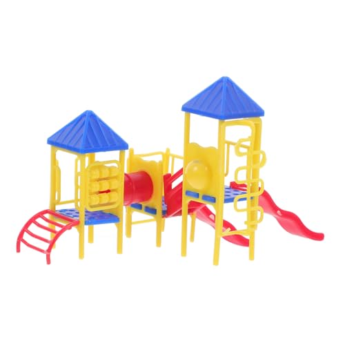 SUPVOX Miniatur Spielplatz Modell Kunststoff Rutsche DIY Sandtisch Material Puppenhaus Dekoration Garten für Junge Mädchen Zufällige Farbe Zufällige Farbe SUPVOX Miniatur Spielplatz Modell Kunststoff Rutsche DIY Sandtisch Material Puppenhaus Dekoration Garten für Junge Mädchen Zufällige Farbe Zufällige Farbe von Supvox
