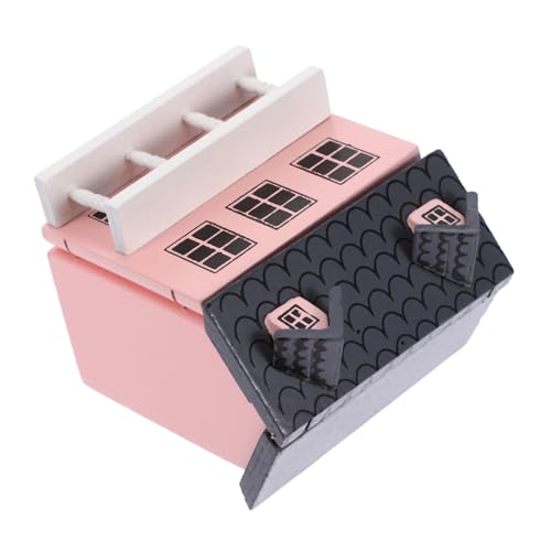 SUPVOX Miniaturvilla Modell aus Holz für Puppenhaus Dekorative Kompakte Miniatur mit Feiner Verarbeitung für Spiel für Freunde SUPVOX Miniaturvilla Modell aus Holz für Puppenhaus Dekorative Kompakte Miniatur mit Feiner Verarbeitung für Spiel für Freunde von Supvox