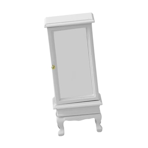 Supvox Miniatur Weißer Schrank Für Multifunktionale Holzregal Für Schlafzimmer Und Studium Aufbewahrung Für Kleine Gegenstände Supvox Miniatur Weißer Schrank Für Multifunktionale Holzregal Für Schlafzimmer Und Studium Aufbewahrung Für Kleine Gegenstände von Supvox