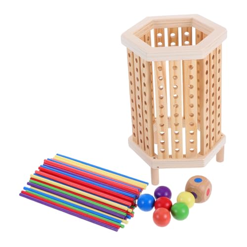 SUPVOX Montessori Holz Brettspiel Lernspielzeug Farbige Stäbchen Sortierspiel Feinmotorik Motorikspielzeug Frühförderung Motorik Kleinkinder Jungen Mädchen SUPVOX Montessori Holz Brettspiel Lernspielzeug Farbige Stäbchen Sortierspiel Feinmotorik Motorikspielzeug Frühförderung Motorik Kleinkinder Jungen Mädchen von Supvox