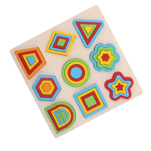 SUPVOX Montessori Holzspielzeug Farb Formsortierpuzzle für Kleinkinder und Vorschulkinder Farbenfrohes Sicheres Lernspielzeug zur Kognitiver Entwicklung und Feinmotorik SUPVOX Montessori Holzspielzeug Farb Formsortierpuzzle für Kleinkinder und Vorschulkinder Farbenfrohes Sicheres Lernspielzeug zur Kognitiver Entwicklung und Feinmotorik von Supvox