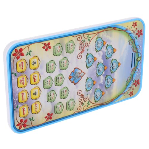 SUPVOX Multifunktionales Arabisches Tablet Blau Interaktives Pädagogisches mit Audio Kompakt und Leicht für Frühe Sprachförderung bei Kindern Ab Jahren von Supvox