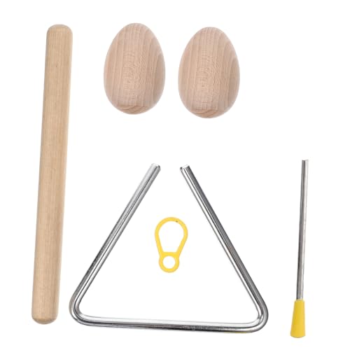 SUPVOX Musikalisches Stahl Dreieck Percussion Instrument Teiliges mit Schlägel Rostfrei Langlebig Klare Klänge für Rhythmusübungen und Musikunterricht in Kindergarten und Freizeit SUPVOX Musikalisches Stahl Dreieck Percussion Instrument Teiliges mit Schlägel Rostfrei Langlebig Klare Klänge für Rhythmusübungen und Musikunterricht in Kindergarten und Freizeit von Supvox