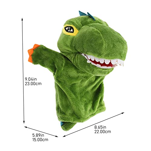 SUPVOX Niedliche Dinosaurier Handpuppe aus Weichem Plüsch Interaktives für Fördert Kreativität Motorische Fähigkeiten und Eltern Junge Mädchen Kommunikation Handlich für Drinnen und von Supvox