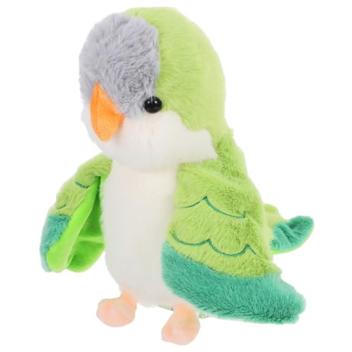 SUPVOX Niedlicher Plüsch Papagei Handpuppe Tierische Fingerpuppen für Geschichtenerzählen und Kreatives Rollenspiel Grün SUPVOX Niedlicher Plüsch Papagei Handpuppe Tierische Fingerpuppen für Geschichtenerzählen und Kreatives Rollenspiel Grün von Supvox
