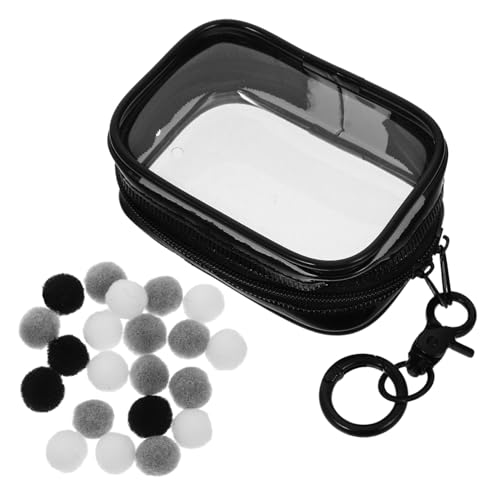 SUPVOX PVC Displaytasche mit Schlüsselanhänger Hochtransparentes PVC Material Schützende Gelknochenstruktur Tragbare Kleine Aufbewahrungstasche für Figuren zum Sammeln und Präsentieren von Supvox