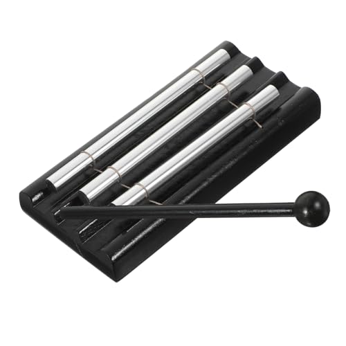 SUPVOX Percussion Chimes mit Mallet aus Holz und Metall Dreitöniges Musikinstrument für Musikunterricht und Bühnenperformance Handgefertigt Einfache Bedienung für Anfänger und Spiel SUPVOX Percussion Chimes mit Mallet aus Holz und Metall Dreitöniges Musikinstrument für Musikunterricht und Bühnenperformance Handgefertigt Einfache Bedienung für Anfänger und Spiel von Supvox