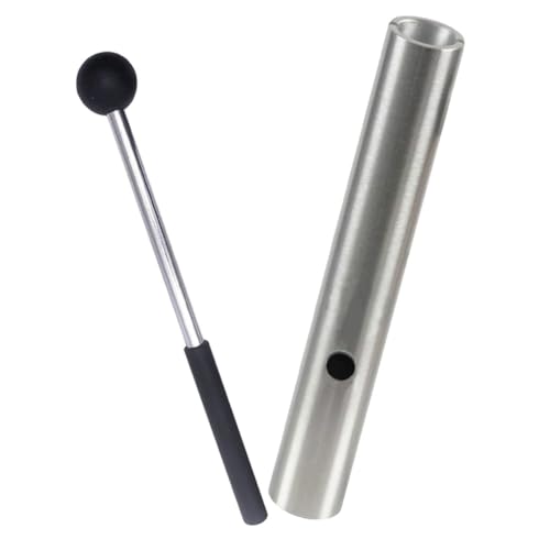 SUPVOX Percussion Instrument aus Robustem Legierungs Material mit Mallet Langlebig und Leicht Langer Sustain Fördert Feinmotorik und Hand Augen Koordination Tragbar für Musiker Aller SUPVOX Percussion Instrument aus Robustem Legierungs Material mit Mallet Langlebig und Leicht Langer Sustain Fördert Feinmotorik und Hand Augen Koordination Tragbar für Musiker Aller von Supvox