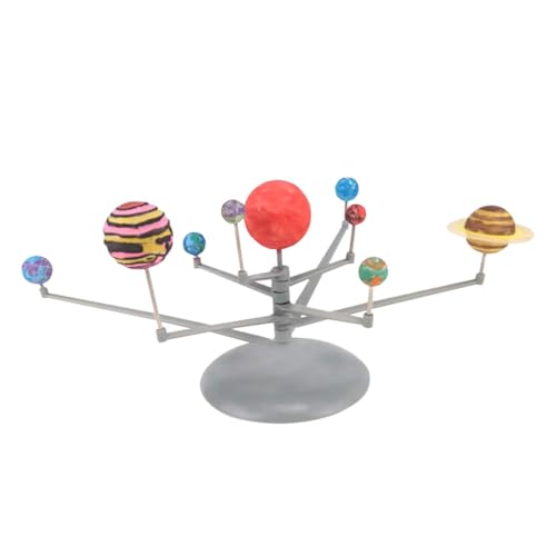 SUPVOX Planet Modellset für DIY Planeten Sonnensystem Bastelset Pädagogisches Wissenschaftsspielzeug Beobachtung Hand Auge Koordination und Analytischem von Supvox