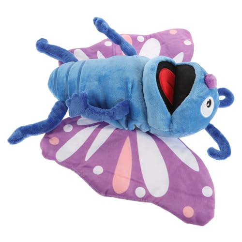 SUPVOX Plüsch Schmetterling Handpuppe aus Weichem Material Interaktives Rollenspiel und Früherziehungsspielzeug für Farbenfrohes Kuscheltier für Kreatives Geschichtenerzählen und SUPVOX Plüsch Schmetterling Handpuppe aus Weichem Material Interaktives Rollenspiel und Früherziehungsspielzeug für Farbenfrohes Kuscheltier für Kreatives Geschichtenerzählen und von Supvox