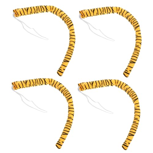 SUPVOX Plüsch Tiger Kostümaccessoire für Realistischer Weicher Leichtes Tier Cosplay für Halloween Mottopartys Bühnenauftritte Teiliges von Supvox