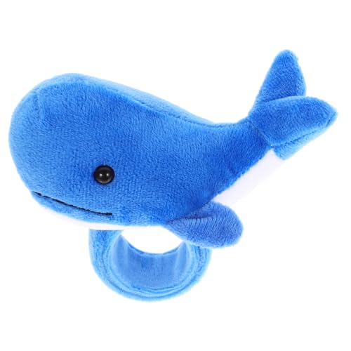 SUPVOX Plüsch Wal Slap Armband Süßes Tierarmband mit Weichem Stofftier Dekoratives Handgelenkspielzeug Strapazierfähiges Sicheres Partygeschenk für Erwachsene von Supvox