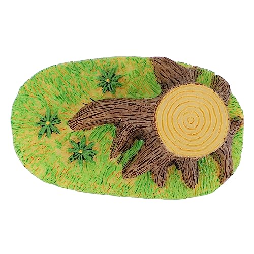 SUPVOX Praktische DIY Miniatur Graslandschaft Deko in Hellgrün Stilvolle Bastel Accessoire für Garten Feengarten und Wohnkultur Langlebiger Trockener Grasland Prop für Kreative von Supvox