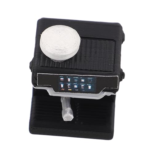 SUPVOX Puppenhaus Kaffeemaschine Puppenhaus Miniatur Küchenzubehör Kaffeemaschine Mini Puppenhausmöbel Kaffeemaschine Miniatur Kaffeemaschine Mini Kunststoff Schwarz SUPVOX Puppenhaus Kaffeemaschine Puppenhaus Miniatur Küchenzubehör Kaffeemaschine Mini Puppenhausmöbel Kaffeemaschine Miniatur Kaffeemaschine Mini Kunststoff Schwarz von Supvox