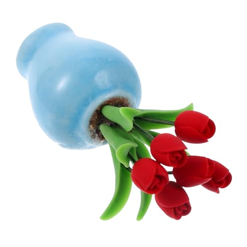 Supvox Miniatur Blumen Vase Für Puppenhaus Deko Maßstab Blumentopf Für Kreative Miniaturgärtner Und Wohnaccessoires Kleinen Räumen von Supvox