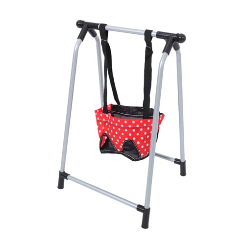 SUPVOX Puppenschaukel für Rollenspiele Realistische Miniatur Doll Swing für Puppenhaus Dekoration Rot für Kreative Spielszenarien und Fotografie Props SUPVOX Puppenschaukel für Rollenspiele Realistische Miniatur Doll Swing für Puppenhaus Dekoration Rot für Kreative Spielszenarien und Fotografie Props von Supvox