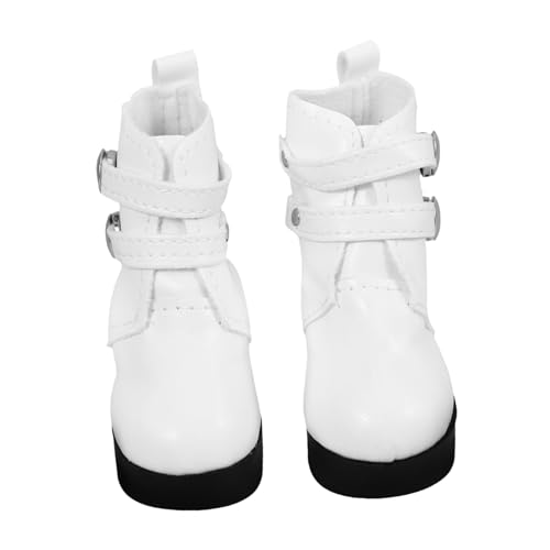 Supvox Hohe Pu-Stiefel Für Puppen Puppenschuhe Mit Absätzen Süße Schuhe Mädchen-Puppen Anziehzubehör Für Puppenkleidung von Supvox
