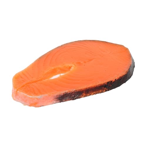 SUPVOX Realistische Künstliche Lachsscheiben Modell Authentische Sushi-deko Vielseitige Food Props für Restaurant Szene Fotografie Langlebig Leicht zu Reinigen Japanische Küche SUPVOX Realistische Künstliche Lachsscheiben Modell Authentische Sushi-deko Vielseitige Food Props für Restaurant Szene Fotografie Langlebig Leicht zu Reinigen Japanische Küche von Supvox