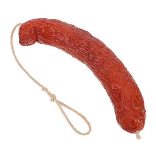 SUPVOX Realistische Künstliche Wurst Deko Modell Täuschend Echte Getrocknete Russische Wurst Attrappe für Restaurant Schaufenster Ausstellung Food Prop Langlebig und Sicher SUPVOX Realistische Künstliche Wurst Deko Modell Täuschend Echte Getrocknete Russische Wurst Attrappe für Restaurant Schaufenster Ausstellung Food Prop Langlebig und Sicher von Supvox