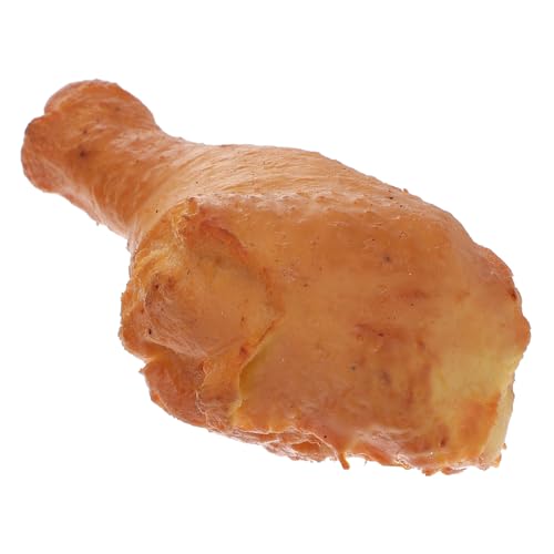 SUPVOX Realistisches Fake Chicken Bein Simulation Hähnchenschenkel Modell Detailgetreue Nachbildung Langlebiges Material Kompakte für Food Display Halloween Deko und Fotografie SUPVOX Realistisches Fake Chicken Bein Simulation Hähnchenschenkel Modell Detailgetreue Nachbildung Langlebiges Material Kompakte für Food Display Halloween Deko und Fotografie von Supvox