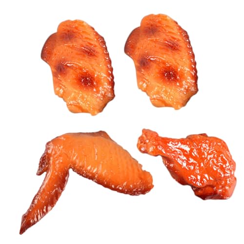 SUPVOX Realistisches Fake Chicken Drumstick Modell mit Imitierten Hähnchenbeinen Leichte Deko Requisite für Küche Party Restaurant und Fotoshootings Sichere Materialien SUPVOX Realistisches Fake Chicken Drumstick Modell mit Imitierten Hähnchenbeinen Leichte Deko Requisite für Küche Party Restaurant und Fotoshootings Sichere Materialien von Supvox