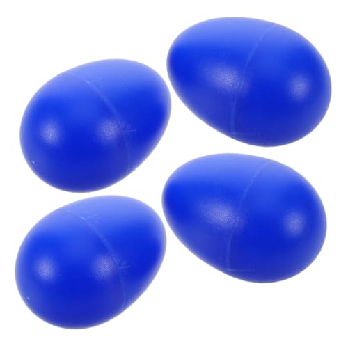 SUPVOX Sand-Ei- Musik Lernen Musikinstrumente Für Vorschulkinder Musikalische Eier Eiförmiges Musik-Eier Aus Kunststoff Schlaginstrumente Eier Maracas Plastik Blau von Supvox