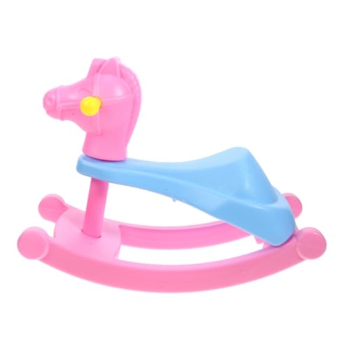 SUPVOX Schaukeltier Dekoration für Puppenhaus Kleines Schaukelpferd für Kreatives Zubehör für Fantasievolles und Bildungszwecke SUPVOX Schaukeltier Dekoration für Puppenhaus Kleines Schaukelpferd für Kreatives Zubehör für Fantasievolles und Bildungszwecke von Supvox