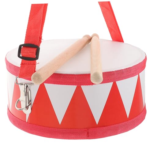 SUPVOX Schlagzeug Doppelseitige Snare Trommel mit Schlägeln Pädagogisches Musikinstrument für Kleinkinder Musikalisches Percussion Konzentration und Rhythmusgefühl SUPVOX Schlagzeug Doppelseitige Snare Trommel mit Schlägeln Pädagogisches Musikinstrument für Kleinkinder Musikalisches Percussion Konzentration und Rhythmusgefühl von Supvox