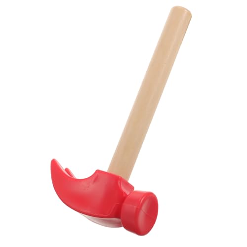 SUPVOX Simulation Holzhammer für Mädchen Realistische Nachbildung rutschfest Handliche Fördert und Hand Auge Koordination Langlebiges Holzmaterial Lernspielzeug von Supvox