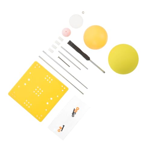 SUPVOX Solar System Modell Dreikugel Demonstration Erde Mond Sonne Bildungsset für Wissenschaft Astronomie Lernspielzeug Montessori DIY Kit Zufällige Farbe Zufällige Farbe SUPVOX Solar System Modell Dreikugel Demonstration Erde Mond Sonne Bildungsset für Wissenschaft Astronomie Lernspielzeug Montessori DIY Kit Zufällige Farbe Zufällige Farbe von Supvox
