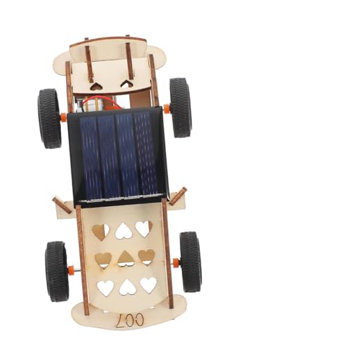 SUPVOX Solarauto Bausatz für Nachhaltiges Solar Pädagogisches DIY Experiment Fördert Beobachtung und Denkfähigkeit für Wissenschaftsprojekte und Kindergeburtstag von Supvox