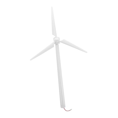 SUPVOX Solarbetriebene Windkraftanlage Modell Bausatz DIY Windmühle für Pädagogisches Wissenschaftsspielzeug Indoor Outdoor Lernspiel Fördert Kreativität und Erneuerbare Energien von Supvox