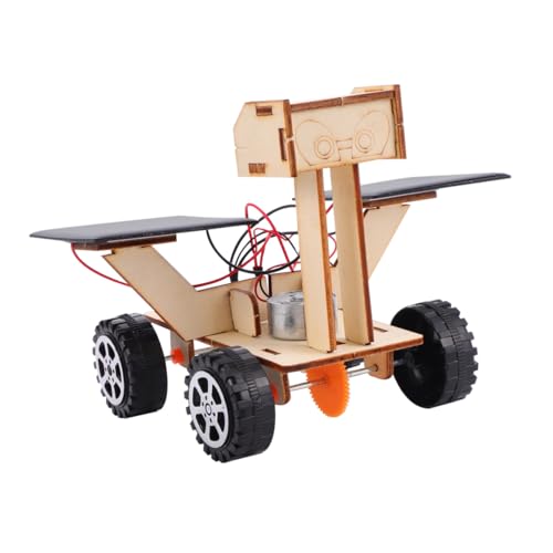 SUPVOX Solarbetriebener Mondrover Bausatz DIY Modell aus Holz Kreatives Technikspielzeug für Unabhängiges Fördert Eltern Junge Mädchen Zusammenarbeit und Nachhaltiges Lernen SUPVOX Solarbetriebener Mondrover Bausatz DIY Modell aus Holz Kreatives Technikspielzeug für Unabhängiges Fördert Eltern Junge Mädchen Zusammenarbeit und Nachhaltiges Lernen von Supvox
