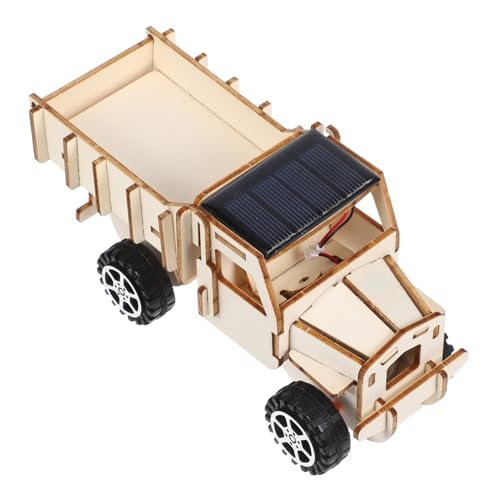 SUPVOX Solarbetriebenes Holzmodell Auto Bausatz DIY Zusammenbau Leichtes Stem Lernspielzeug für Praktische Wissenschaftsexperimente und Handwerk Ab Jahren SUPVOX Solarbetriebenes Holzmodell Auto Bausatz DIY Zusammenbau Leichtes Stem Lernspielzeug für Praktische Wissenschaftsexperimente und Handwerk Ab Jahren von Supvox