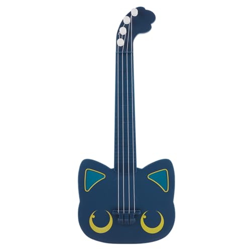 SUPVOX Spielbare Kleine Ukulele mit Katzenmotiv Tragbare Gitarre für Realistische Nachbildung Gehirnentwicklung SUPVOX Spielbare Kleine Ukulele mit Katzenmotiv Tragbare Gitarre für Realistische Nachbildung Gehirnentwicklung von Supvox