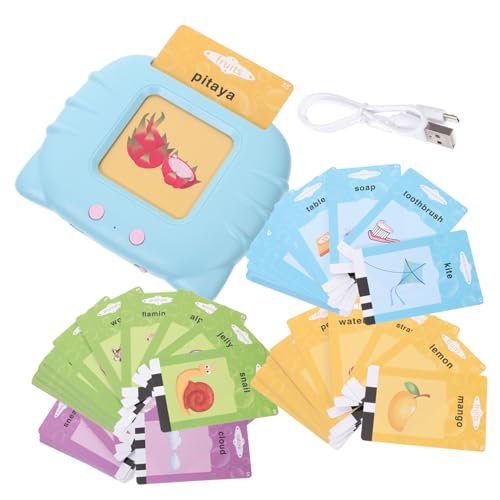 SUPVOX Sprechende Lernkarten für Kleinkinder Ab Jahren Interaktives Zweisprachiges Vorschulspielzeug Einfache Bedienung Fördert Sprachtherapie und Kognitive Entwicklung SUPVOX Sprechende Lernkarten für Kleinkinder Ab Jahren Interaktives Zweisprachiges Vorschulspielzeug Einfache Bedienung Fördert Sprachtherapie und Kognitive Entwicklung von Supvox