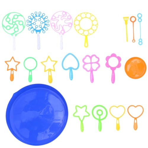SUPVOX Teiliges Bunte Seifenblasenstäbe Bubble Stick Handliche Blasstäbe mit Praktischem Auffangbehälter Vielseitig Geformt Sicher für Drinnen und Draußen bei Feierlichkeiten und SUPVOX Teiliges Bunte Seifenblasenstäbe Bubble Stick Handliche Blasstäbe mit Praktischem Auffangbehälter Vielseitig Geformt Sicher für Drinnen und Draußen bei Feierlichkeiten und von Supvox