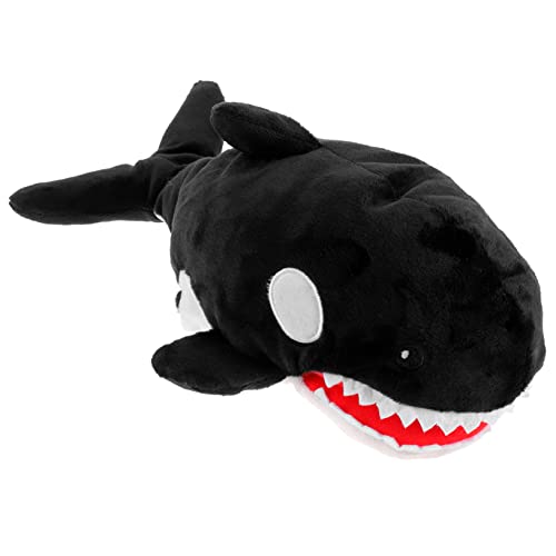 SUPVOX Tierhandspielzeug für Plüsch Puppenspielzeug Große Handpuppe Schwarzer Orca für Rollenspiele Geschichtenerzählen und Interaktive Aktivitäten im Kindergarten und Zuhause SUPVOX Tierhandspielzeug für Plüsch Puppenspielzeug Große Handpuppe Schwarzer Orca für Rollenspiele Geschichtenerzählen und Interaktive Aktivitäten im Kindergarten und Zuhause von Supvox