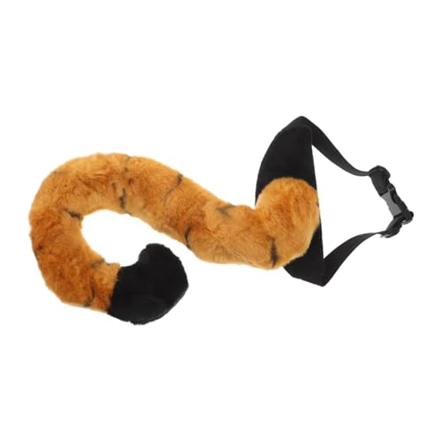 SUPVOX Tigerschwanz Tierkostüm Tierkostüm Tiger Partykostüm Dinosaurierschwanz Für Kostüm Tigerkostüm Zubehör Tierschwanz Kunstschwanz Tigerohren Plüsch Orange SUPVOX Tigerschwanz Tierkostüm Tierkostüm Tiger Partykostüm Dinosaurierschwanz Für Kostüm Tigerkostüm Zubehör Tierschwanz Kunstschwanz Tigerohren Plüsch Orange von Supvox