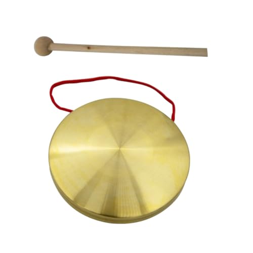 SUPVOX Traditionelles Chinesisches Gong Schlaginstrument mit Robustem Mallet und Ergonomischem Griff Tragbar Langlebig als Musikspielzeug und von Supvox