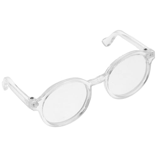 SUPVOX Transparente Puppenbrille Miniatur Brillenaccessoire für Puppen Modische Robuste Baumwollrahmen Stilvolle DIY Puppenhaus Dekoration Kostüm Zubehör für Puppen und Sammler SUPVOX Transparente Puppenbrille Miniatur Brillenaccessoire für Puppen Modische Robuste Baumwollrahmen Stilvolle DIY Puppenhaus Dekoration Kostüm Zubehör für Puppen und Sammler von Supvox