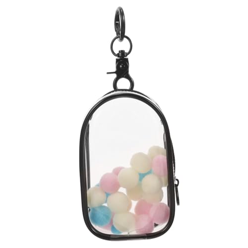 SUPVOX Transparente Puppentragetasche mit Reißverschluss Kleine Aufbewahrungstasche für Figuren Tragbare Hängetasche mit Haken Staubgeschützt Multifunktional für Puppen und Figurenfans SUPVOX Transparente Puppentragetasche mit Reißverschluss Kleine Aufbewahrungstasche für Figuren Tragbare Hängetasche mit Haken Staubgeschützt Multifunktional für Puppen und Figurenfans von Supvox