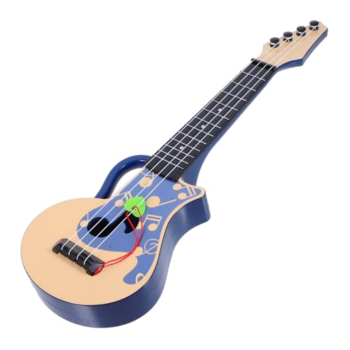 SUPVOX Ukulele Gitarre aus Handliche Langlebiges Frühes Lernmusikinstrument für Mädchen und Jungen Kreatives Musikspielzeug Geburtstagsgeschenk Blau SUPVOX Ukulele Gitarre aus Handliche Langlebiges Frühes Lernmusikinstrument für Mädchen und Jungen Kreatives Musikspielzeug Geburtstagsgeschenk Blau von Supvox