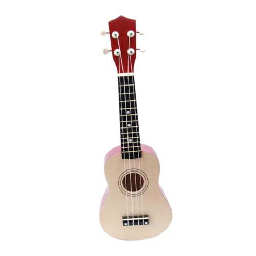 SUPVOX Ukulele Holz Musik Instrument Pädagogisch Bunt Simuliert Kindgerecht Ab Jahre Burlywood von Supvox