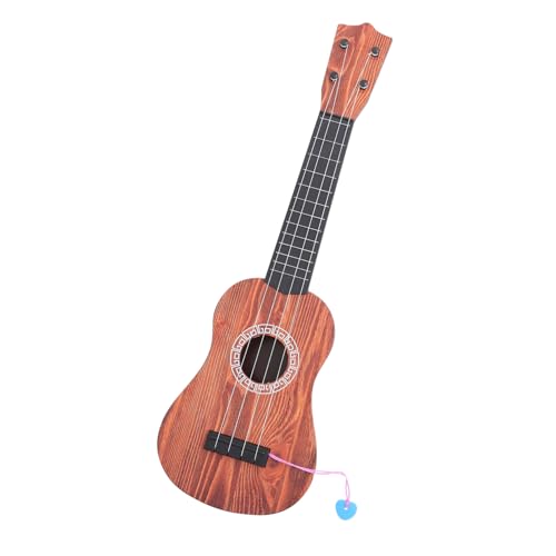 SUPVOX Ukulele Holzoptik Gitarre Musikinstrument Lernspielzeug für Anfänger Ab Jahren Leicht Tragbar mit Realistischem Klang Pädagogisch Geeignet für Mädchen und Jungen von Supvox