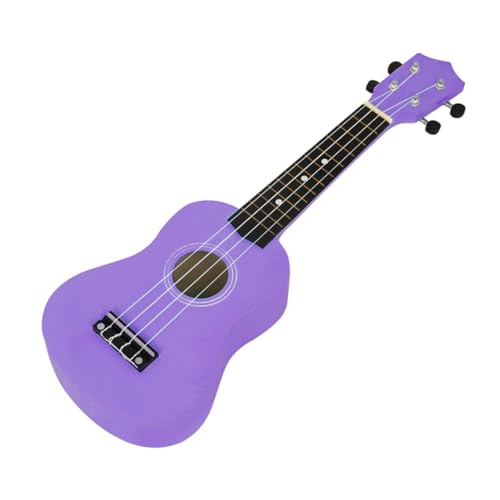 SUPVOX Ukulele Holzspielzeug Vier Saiten Musikinstrument für Anfänger Lernspielzeug Lila Farbig SUPVOX Ukulele Holzspielzeug Vier Saiten Musikinstrument für Anfänger Lernspielzeug Lila Farbig von Supvox