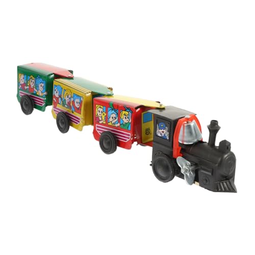 SUPVOX Vintage Aufziehspielzeug Eisenbahn mit Wagen Dekoratives für Tischdekoration Handgefertigt Leicht und Tragbar für Zuhause und Büro SUPVOX Vintage Aufziehspielzeug Eisenbahn mit Wagen Dekoratives für Tischdekoration Handgefertigt Leicht und Tragbar für Zuhause und Büro von Supvox