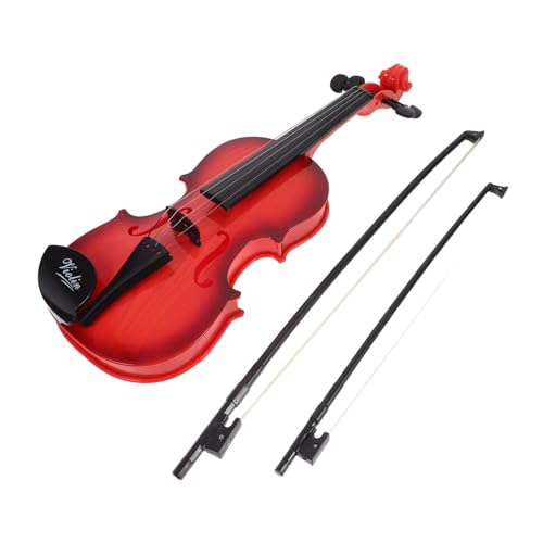 SUPVOX Violine akustische Violine Geige für Anfänger musikspielzeug musikalisches Kindergeige -Anfänger-Geige Instrumente für Plastik Light Brown SUPVOX Violine akustische Violine Geige für Anfänger musikspielzeug musikalisches Kindergeige -Anfänger-Geige Instrumente für Plastik Light Brown von Supvox