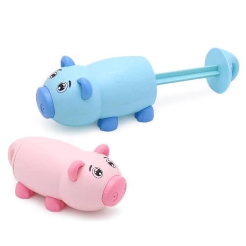 SUPVOX Wasserspielzeug Kleinkinder Wasserpistole aus Kunststoff Schweinchen Design Leicht und Handlich Sommer Pool Strand für Ab Jahren von Supvox